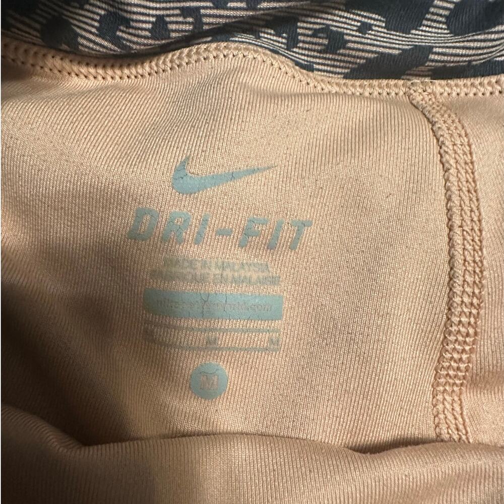 Nike Dri-Fit Athletic Skort Women's Size Medium Tennis Leopard Active Blue Skirt - Picture 5 of 6